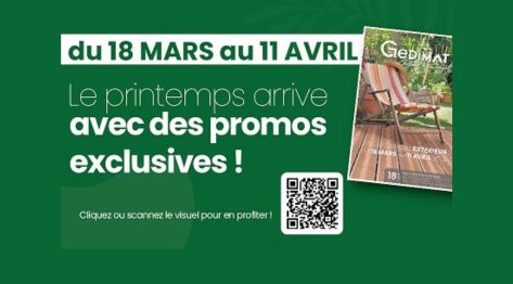 Promo Aménagement Extérieur à saisir !